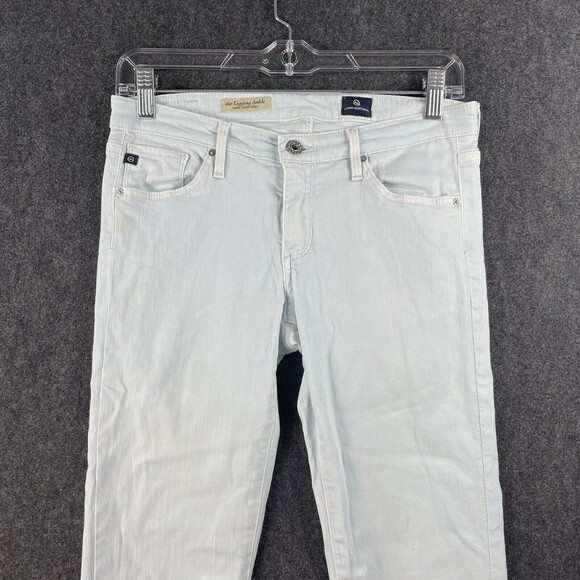 AG Adriano Goldschmied The Legging Ankle Super Skinny Pants Light Blue Size 27R - Picture 2 of 8